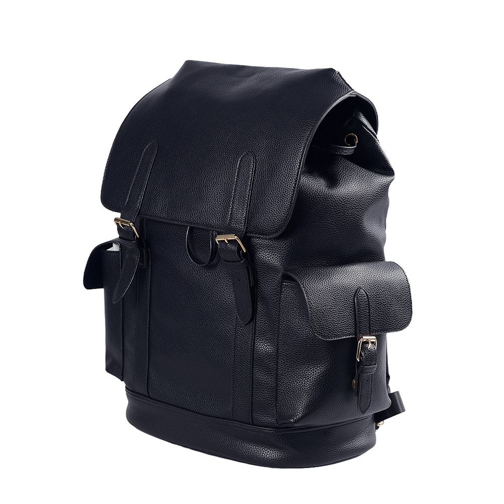 Resa/ pendling/ företag/skola unisex läderryggsäck