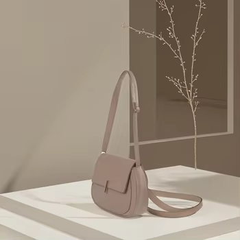 kvinna enkel axel handväska elegant dam cross body läderväska