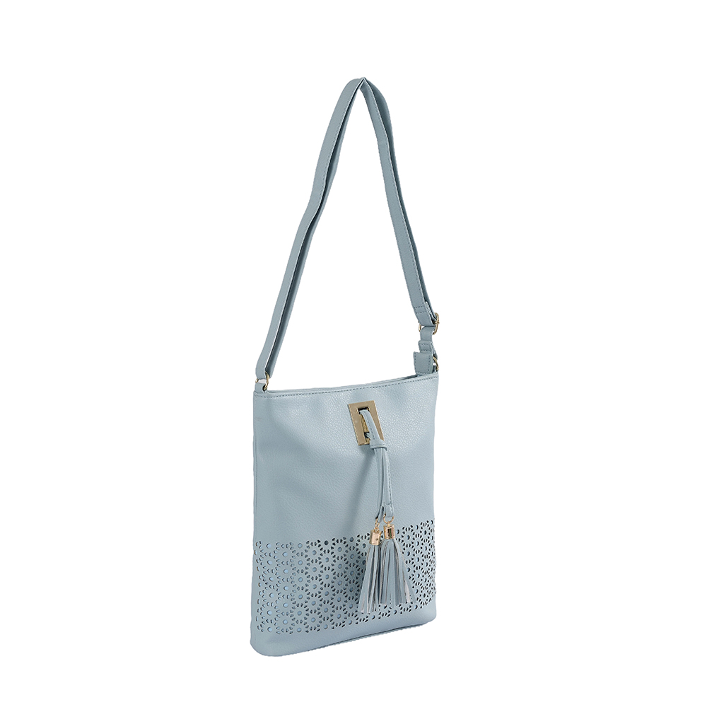 Lady popular cross body väska i ljus färg och fyrkantig väska