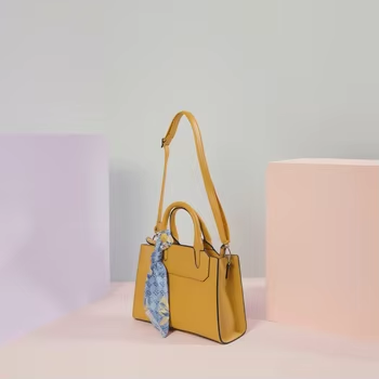 Lyxig handväska i läder för kvinnor med enkel axelväska med justerbar rem sling dam crossbody-väska med dragkedja