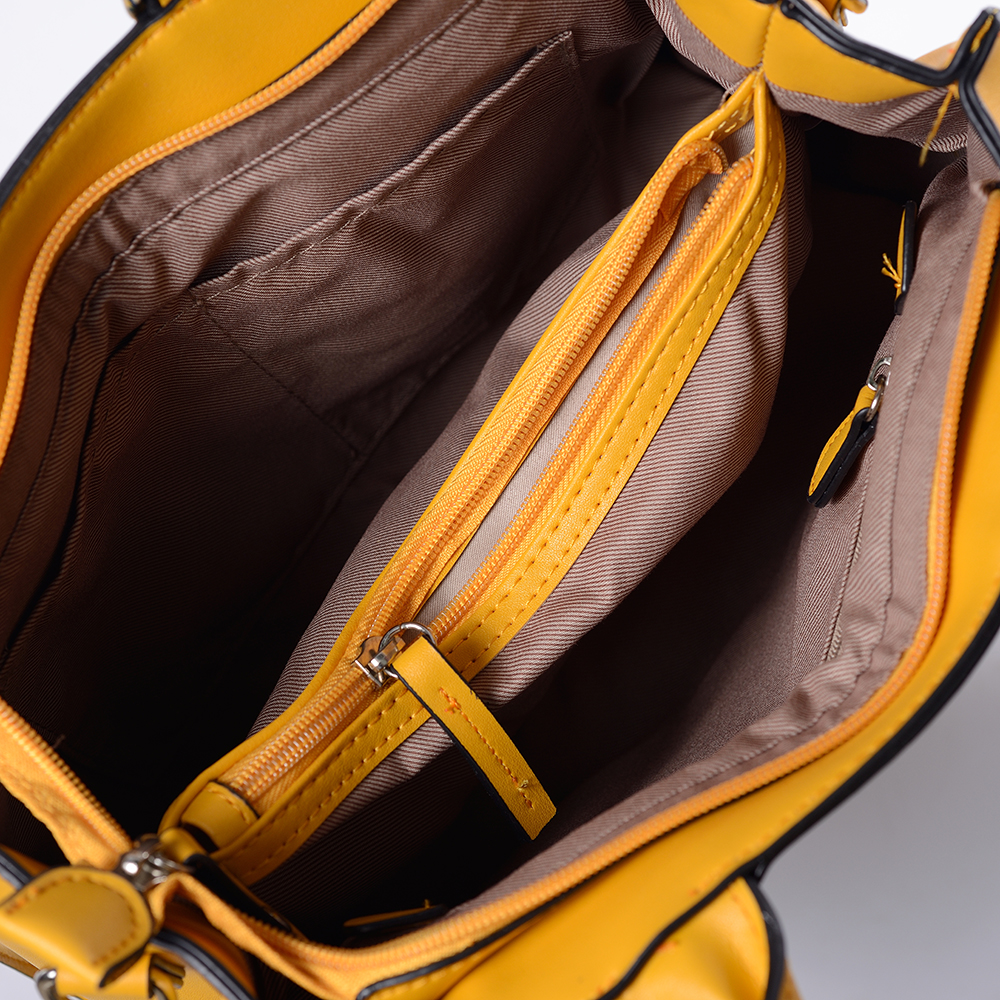 Lyxig handväska i läder för kvinnor med enkel axelväska med justerbar rem sling dam crossbody-väska med dragkedja