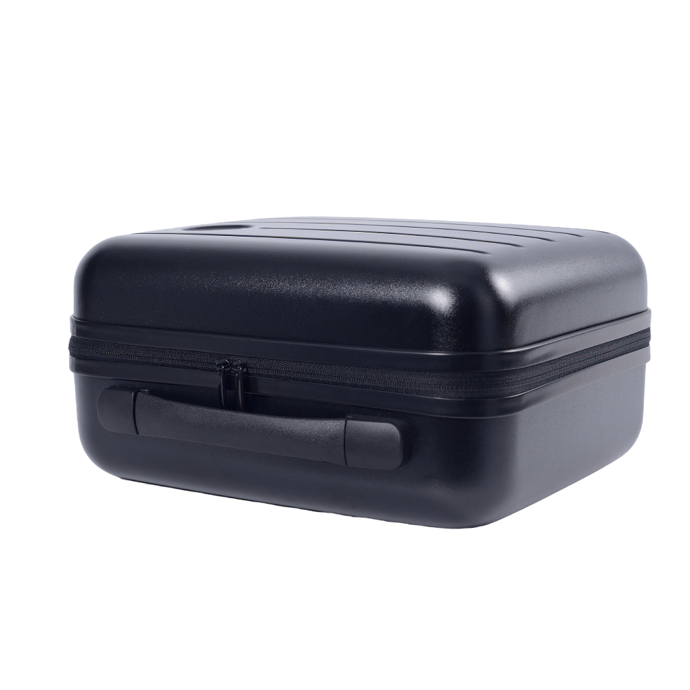 klassiskt 14-tums bagage kosmetiskt fodral presentfodral anpassad innerfoder design funktionell låda