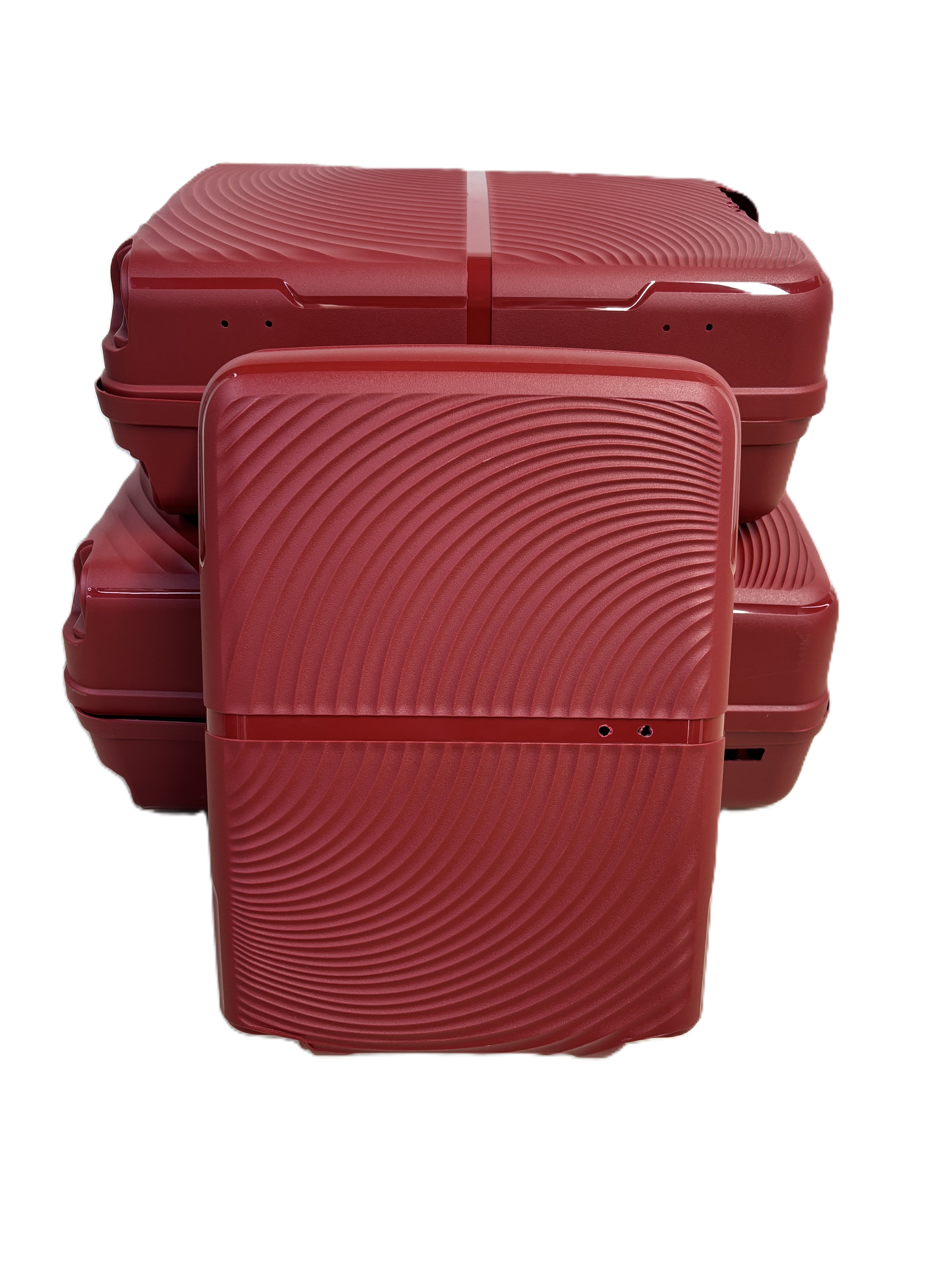 Anpassat PP-bagage billigt pris 12 st slitstark unisex resväska