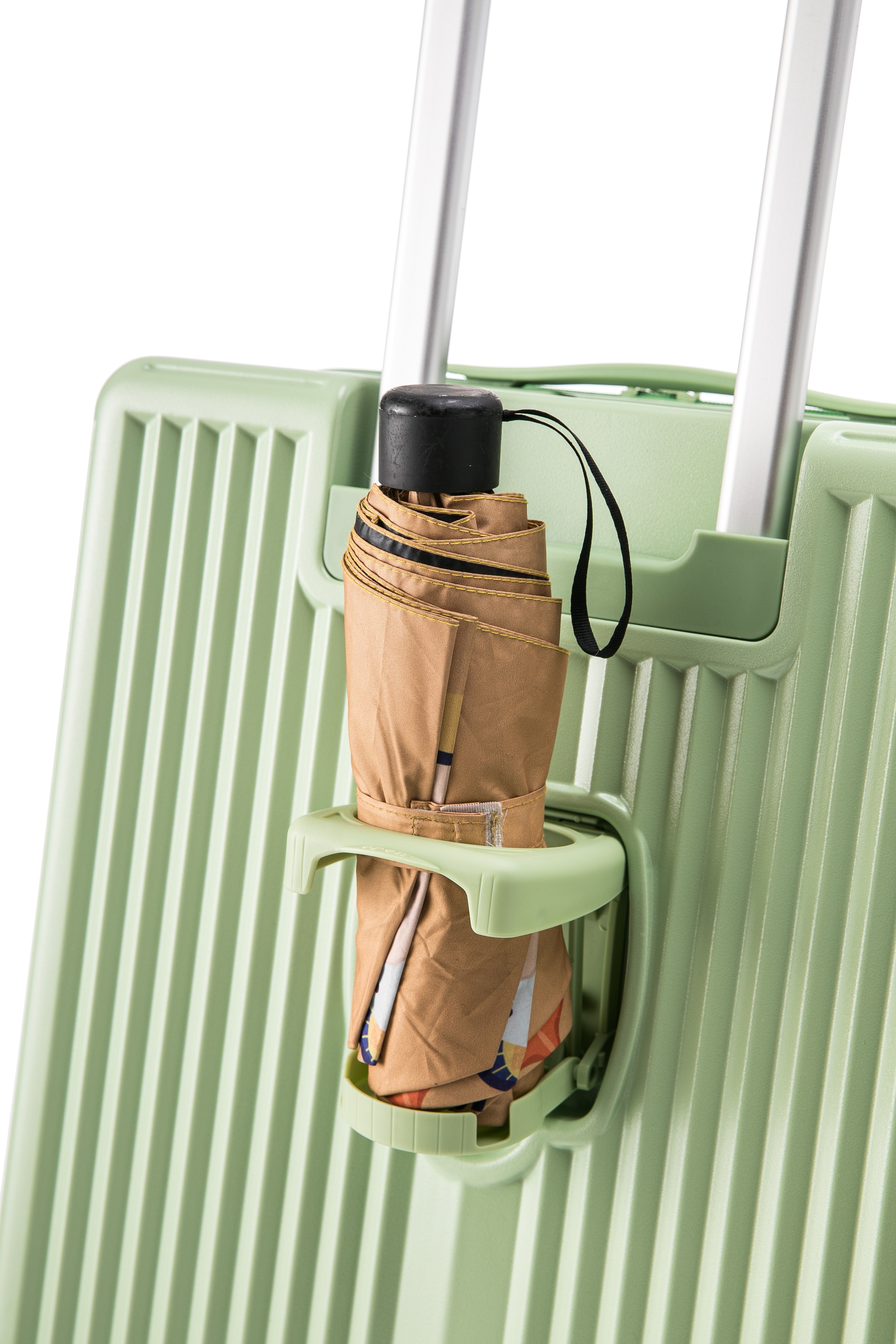 3-delade vagnbagage resväska set multifunktionella frontfickor bagage 2 innerfack